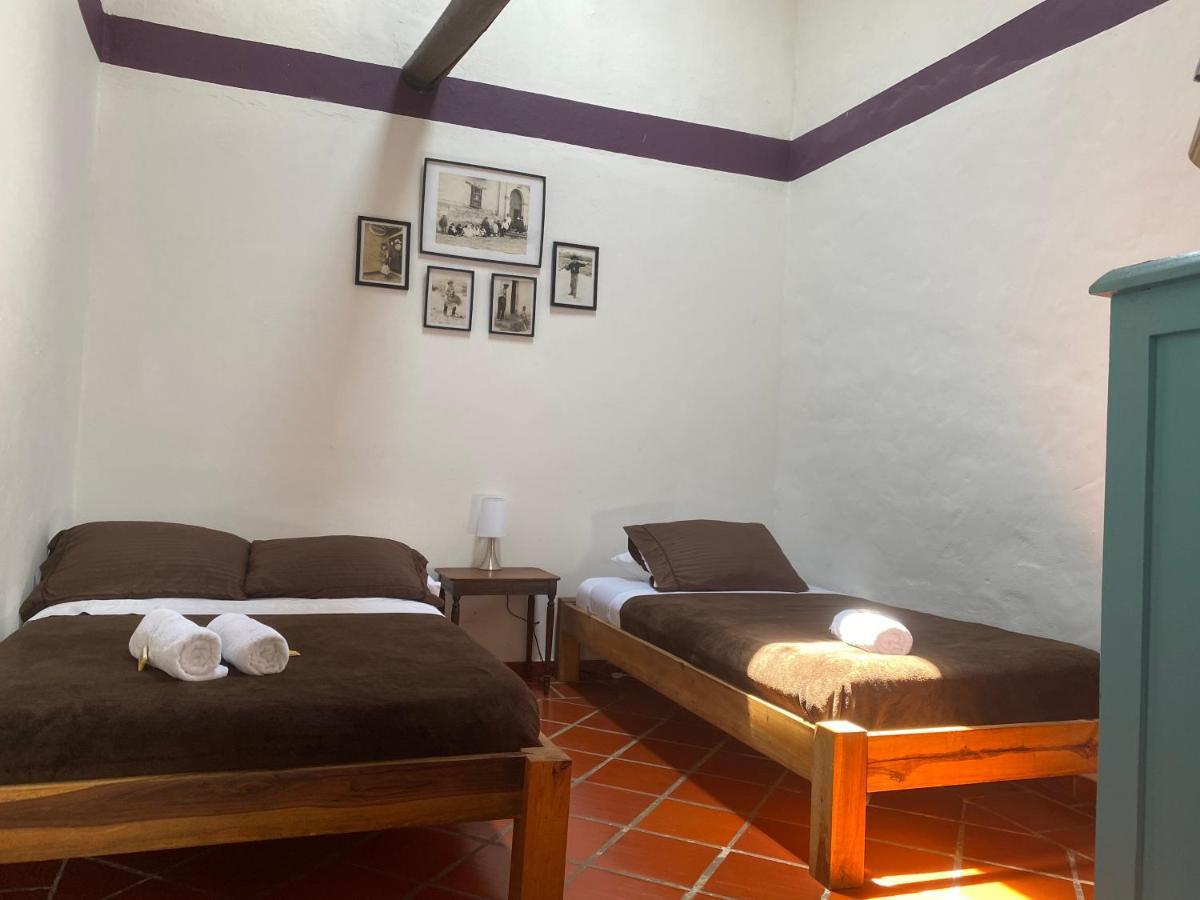 Hostel Once Once Villa de Leyva Exterior foto